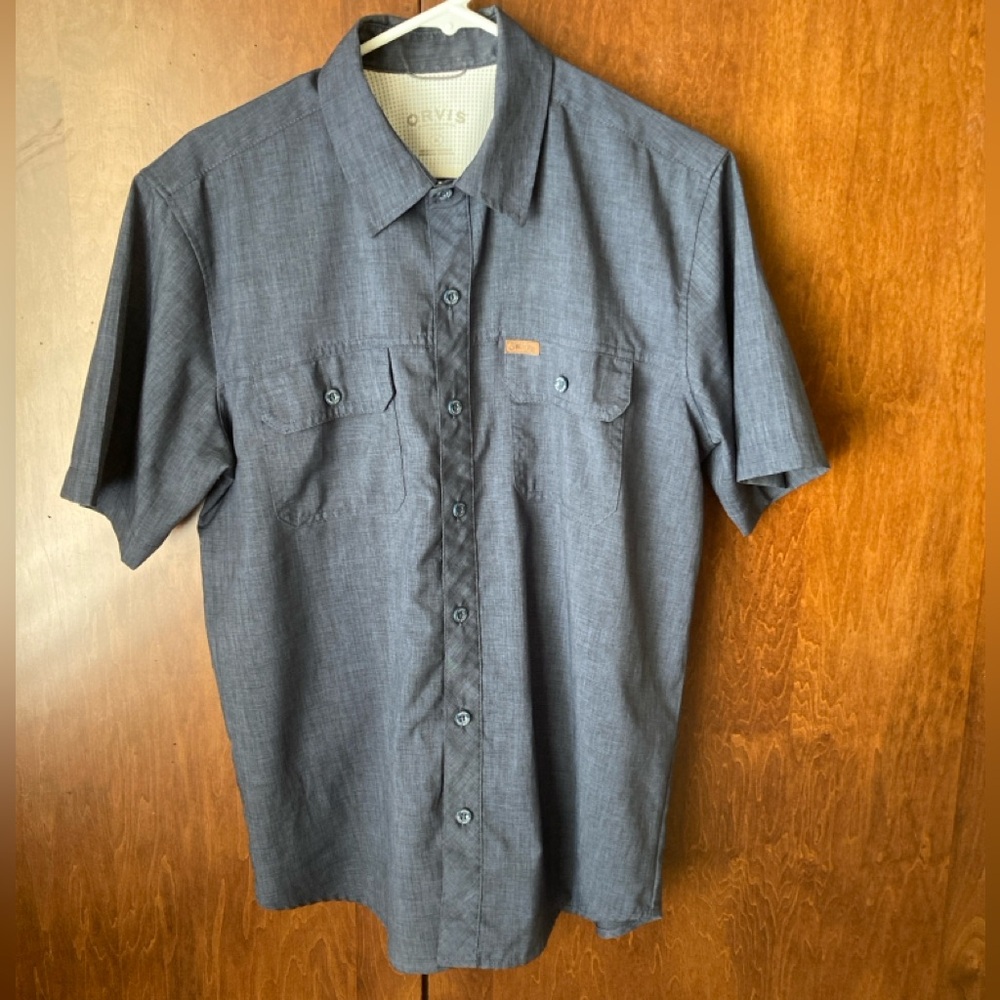 Orvis short sleeve button up shirt